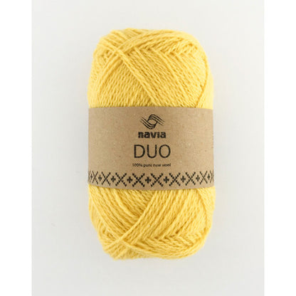 Navia Duo – 100 % ull færøysk ull, shetlands ull og australsk lamull – 50 g/≈180 m