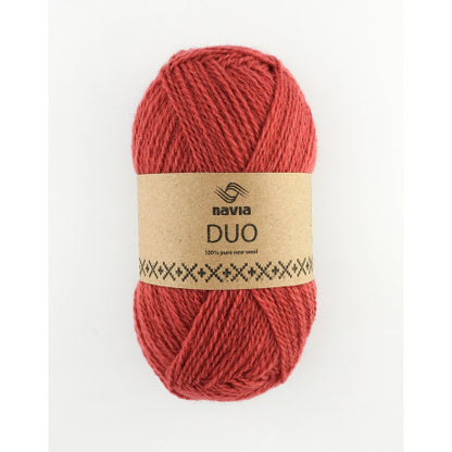 Navia Duo – 100 % ull færøysk ull, shetlands ull og australsk lamull – 50 g/≈180 m