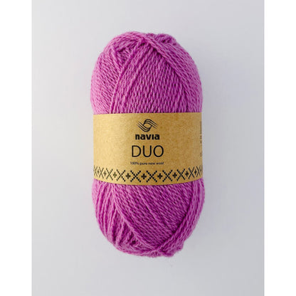 Navia Duo – 100 % ull færøysk ull, shetlands ull og australsk lamull – 50 g/≈180 m
