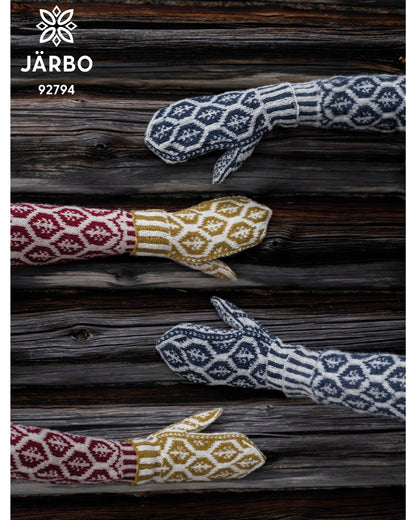 Lövfall votter | Järbo | Strikkepakke