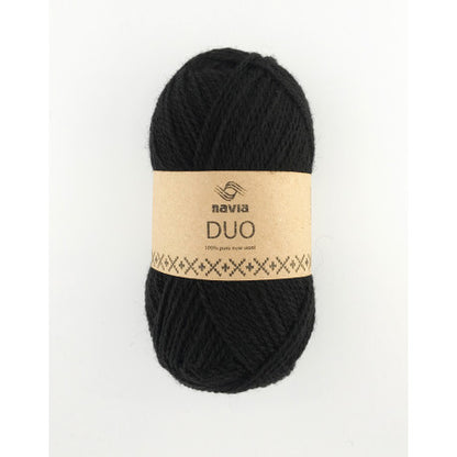 Navia Duo – 100 % ull færøysk ull, shetlands ull og australsk lamull – 50 g/≈180 m