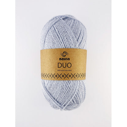 Navia Duo – 100 % ull færøysk ull, shetlands ull og australsk lamull – 50 g/≈180 m