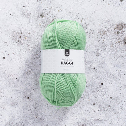Järbo Mellanraggi – 75 % superwash-ull / 25 % polyamid – 100 g ≈ 260 m