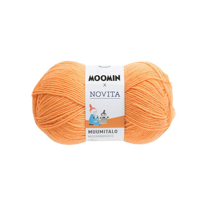 Novita Muumitalo – 75 % ull / 25 % polyamid – 100 g/≈225 m