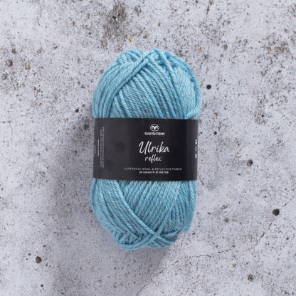 Svarta Fåret Ulrika Reflex – 88 % ull / 12 % polyester – 50 g ≈ 87 m