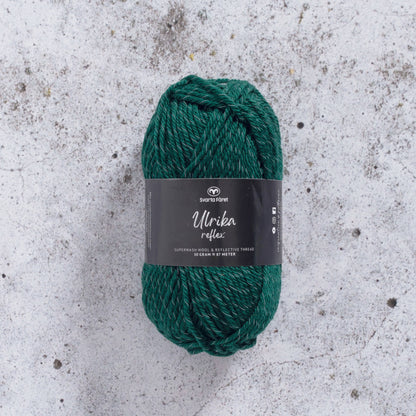 Svarta Fåret Ulrika Reflex – 88 % ull / 12 % polyester – 50 g ≈ 87 m