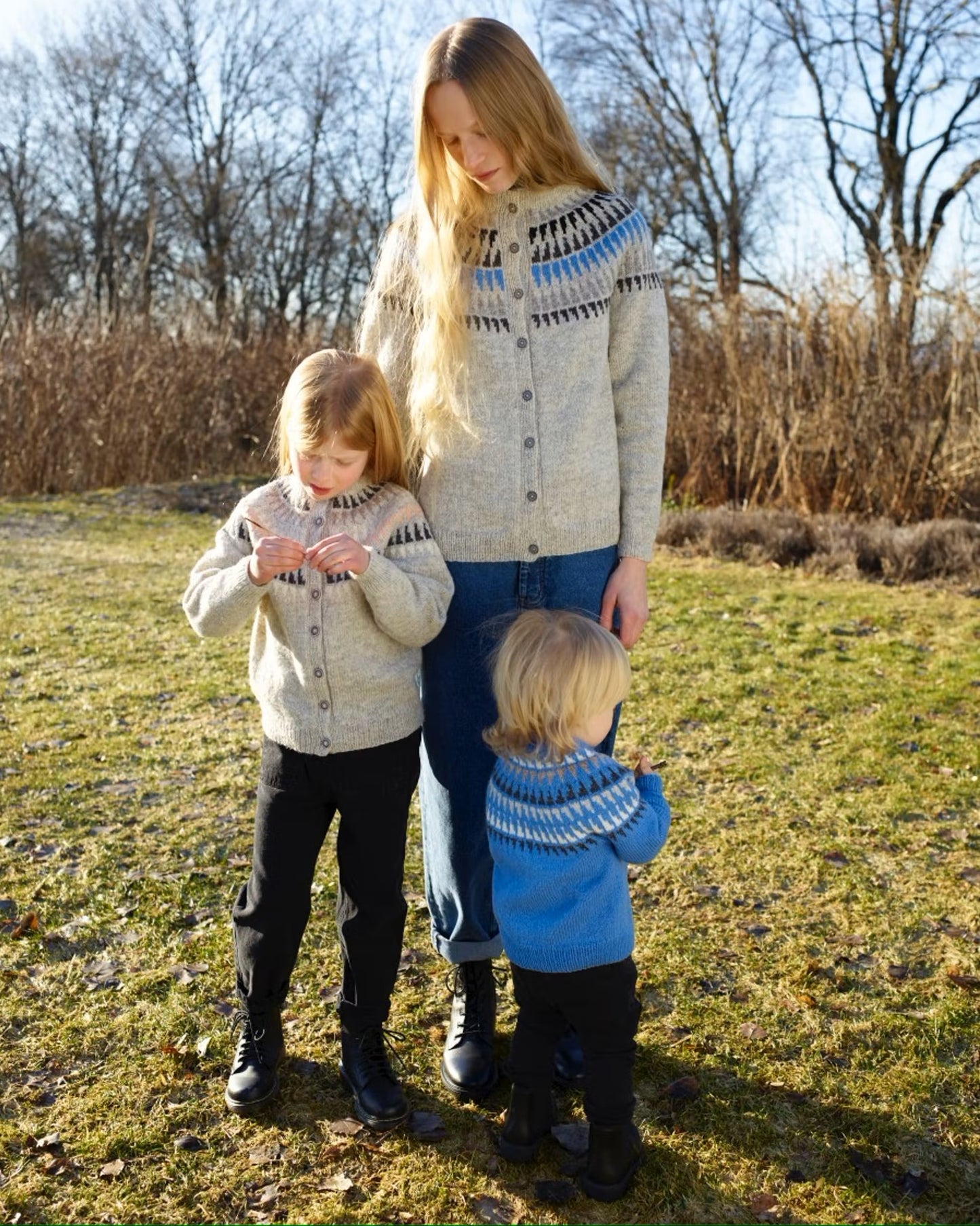 Spiret genser barn | Rauma | Strikkepakke