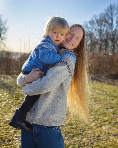 Spiret genser barn | Rauma | Strikkepakke