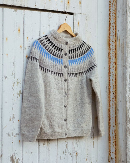 Spiret jakke dame | Rauma | Strikkepakke