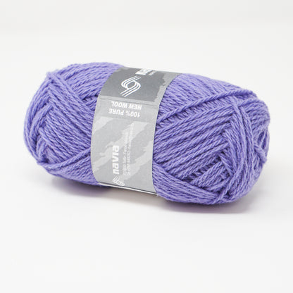 Navia Trio – Færøysk ull, Shetlandsull, Australsk lamull – 50 g ≈ 120 m