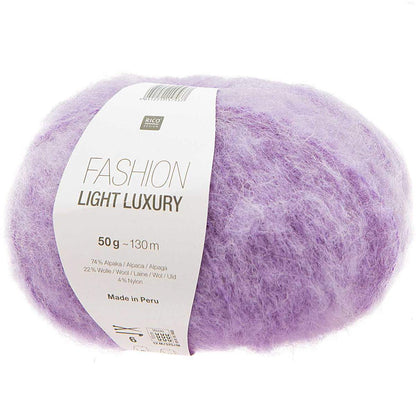 Rico Design Fashion Light Luxury – alpakka/ull/nylon – 50 g ≈ 130 m