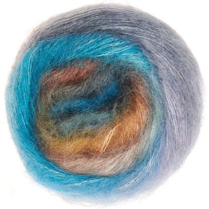 Rico Design Essentials Super Kid Mohair Loves Silk Print – mohair & silke – 50 g ≈ 375 m - utgående garn