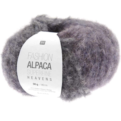 Rico Design Fashion Alpaca Superfine Heavens – 63 % alpakka / 37 % polyamid – 50 g/≈140 m