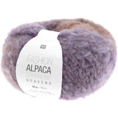 Rico Design Fashion Alpaca Superfine Heavens – 63 % alpakka / 37 % polyamid – 50 g/≈140 m