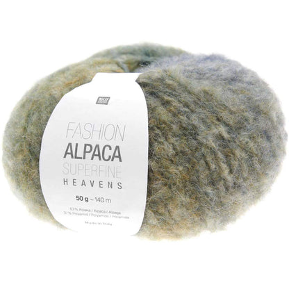 Rico Design Fashion Alpaca Superfine Heavens – 63 % alpakka / 37 % polyamid – 50 g/≈140 m