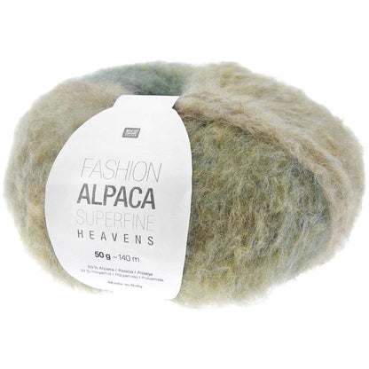 Rico Design Fashion Alpaca Superfine Heavens – 63 % alpakka / 37 % polyamid – 50 g/≈140 m
