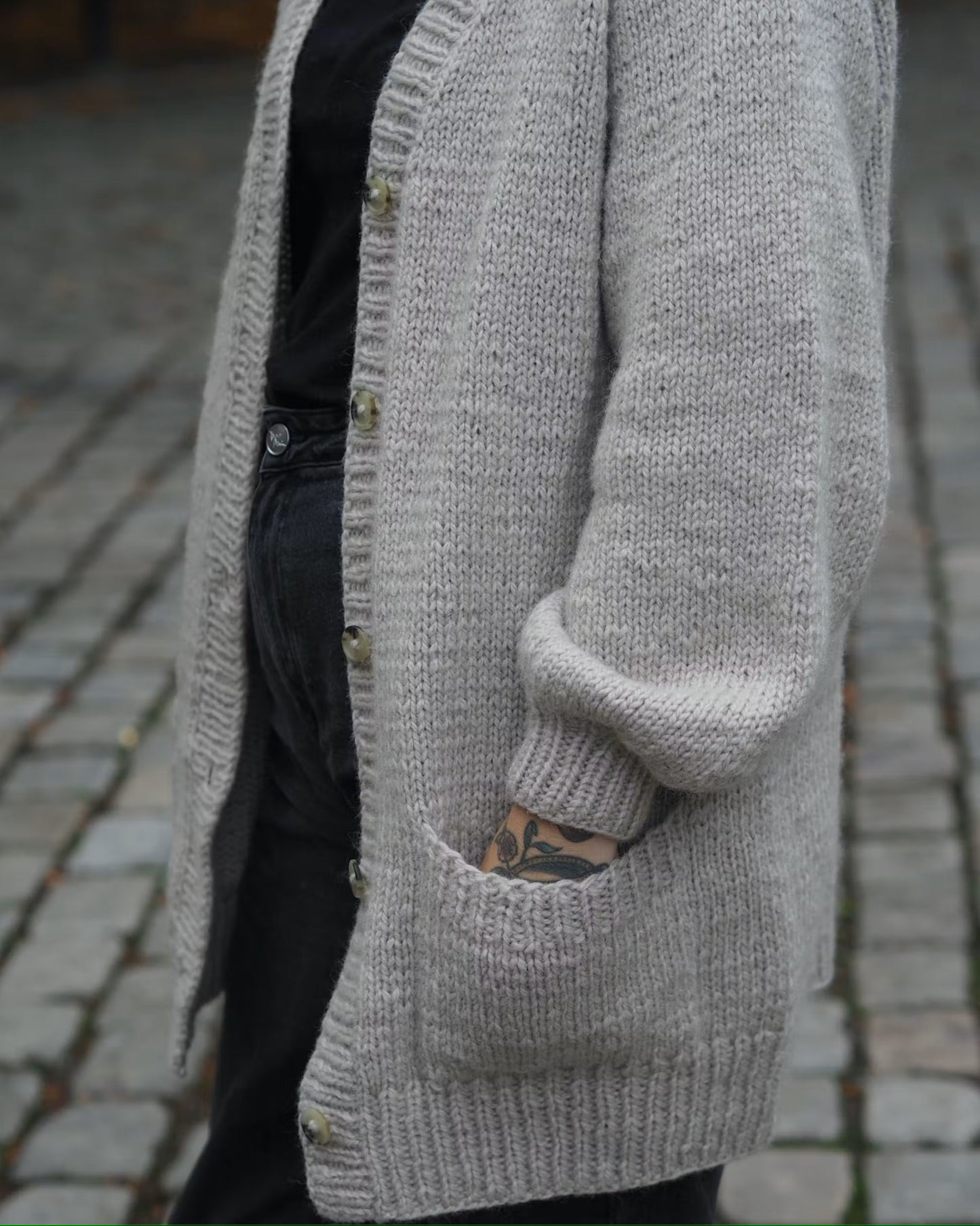 Lang Favorittjakke | Rauma | Strikkepakke