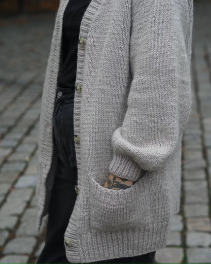 Lang Favorittjakke | Rauma | Strikkepakke