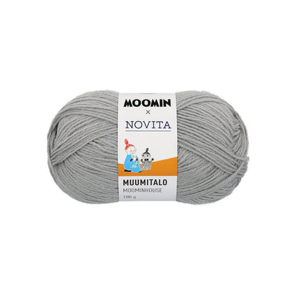 Novita Muumitalo – 75 % ull / 25 % polyamid – 100 g/≈225 m
