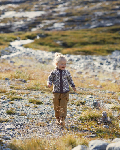 Fjelljakke i finull | Rauma | Strikkepakke
