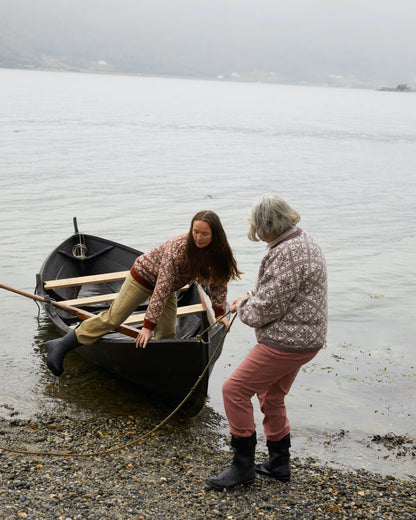 Fjelljakke til dame | Rauma | Strikkepakke
