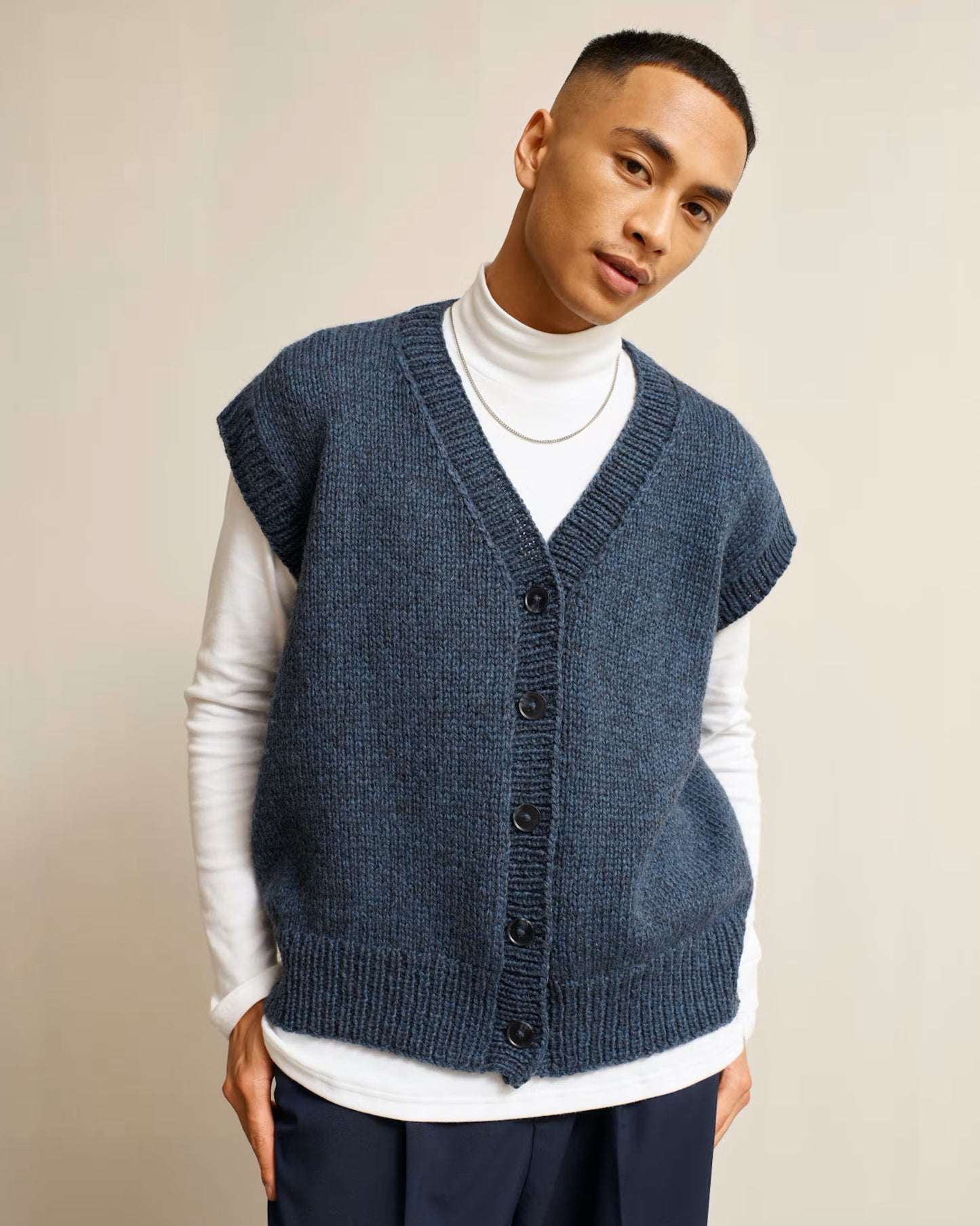 Aslak vest | Rauma | Strikkepakke