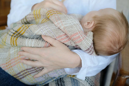 Aftenstrikk babypledd | Rauma | Strikkepakke