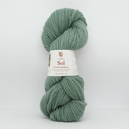 Hillesvåg Sol Lamullgarn – 100 % norsk lamull C1 Fin – 100 g/≈290 m