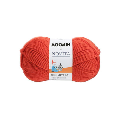 Novita Muumitalo – 75 % ull / 25 % polyamid – 100 g/≈225 m