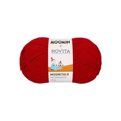 Novita Muumitalo – 75 % ull / 25 % polyamid – 100 g/≈225 m