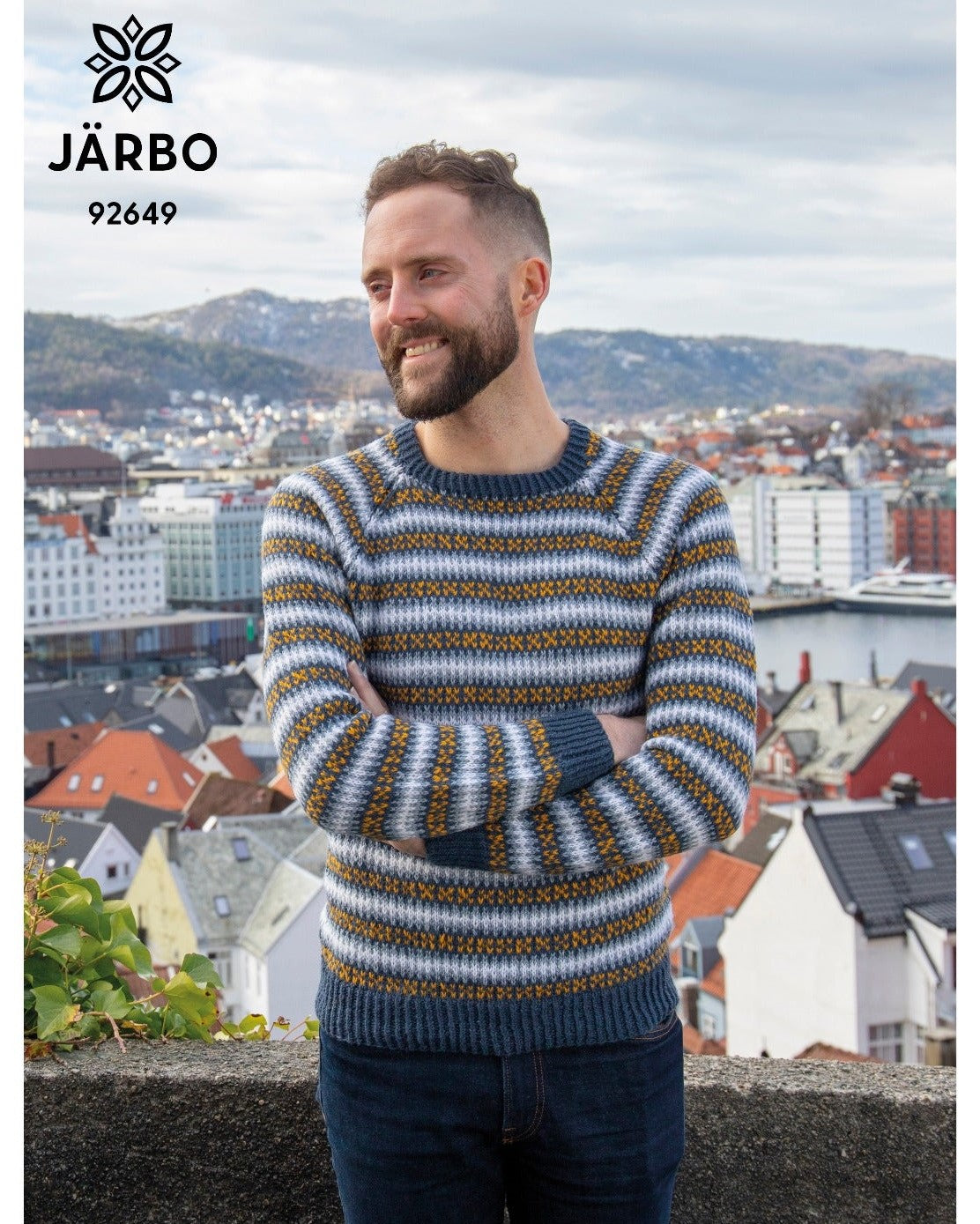 Väggbonad | Järbo x Birger Berge | Strikkepakke