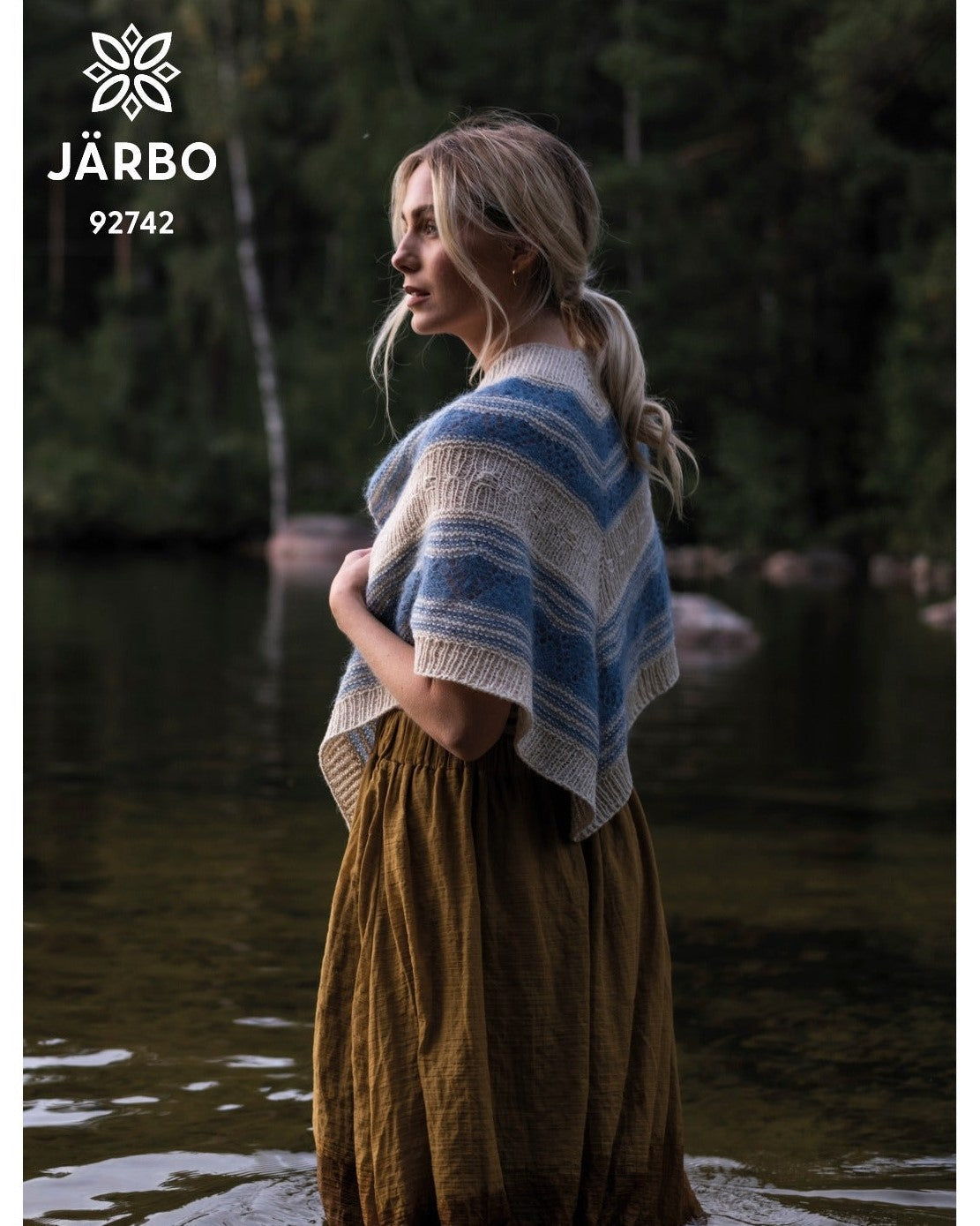 Blåklokke sjal | Järbo | Strikkepakke