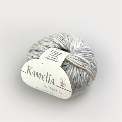 Kamelia by Permin – 67 % ull, 20 % alpakka, 5 % silke, 6 % akryl, 2 % viskose – 50 g ≈ 90 m