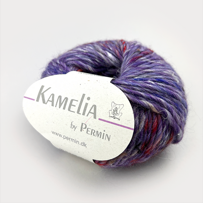 Kamelia by Permin – 67 % ull, 20 % alpakka, 5 % silke, 6 % akryl, 2 % viskose – 50 g ≈ 90 m
