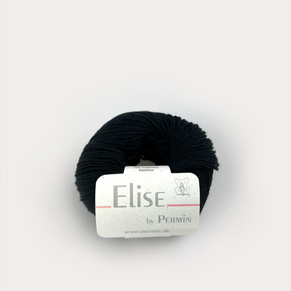 By Permin Elise – 90% Bomull / 10% Kasjmir – 25 g ≈ 115 m