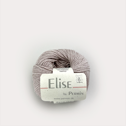 By Permin Elise – 90% Bomull / 10% Kasjmir – 25 g ≈ 115 m