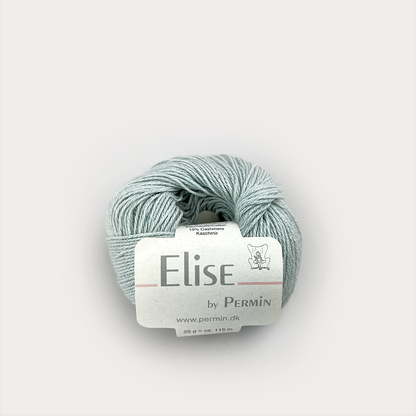 By Permin Elise – 90% Bomull / 10% Kasjmir – 25 g ≈ 115 m