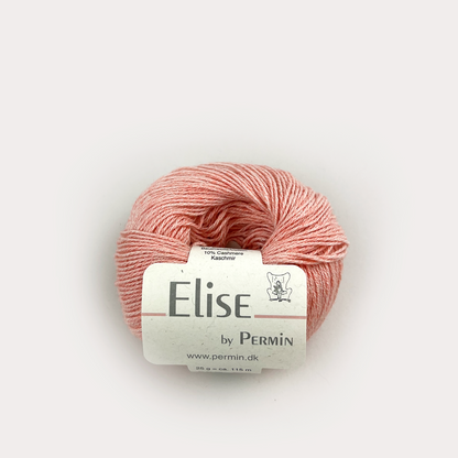 By Permin Elise – 90% Bomull / 10% Kasjmir – 25 g ≈ 115 m