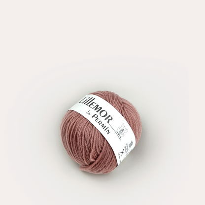 by Permin Lillemor – 100 % økologisk merinoull, 25 g/≈100 m