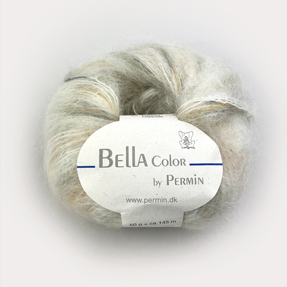 By Permin Bella Color – mohairblanding med mykt fargespill - 50 g = 145 m