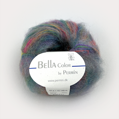 By Permin Bella Color – mohairblanding med mykt fargespill - 50 g = 145 m
