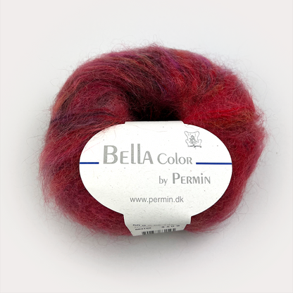 By Permin Bella Color – mohairblanding med mykt fargespill - 50 g = 145 m