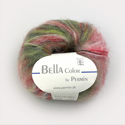 By Permin Bella Color – mohairblanding med mykt fargespill - 50 g = 145 m