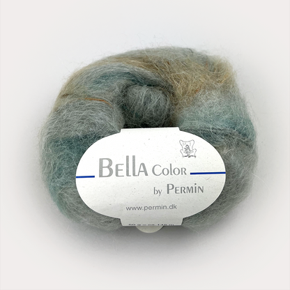 By Permin Bella Color – mohairblanding med mykt fargespill - 50 g = 145 m