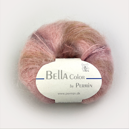 By Permin Bella Color – mohairblanding med mykt fargespill - 50 g = 145 m