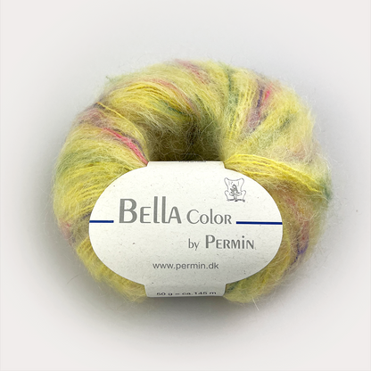 By Permin Bella Color – mohairblanding med mykt fargespill - 50 g = 145 m