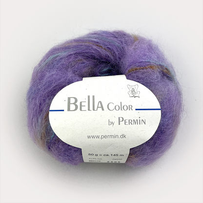 By Permin Bella Color – mohairblanding med mykt fargespill - 50 g = 145 m