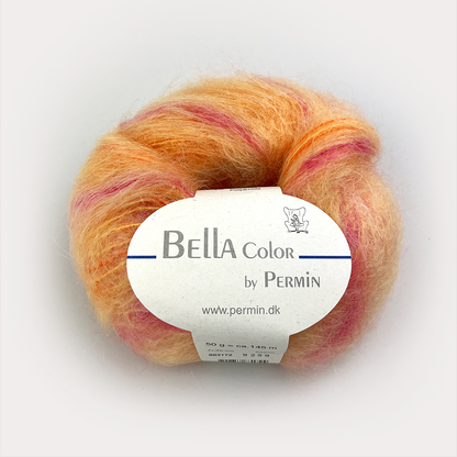 By Permin Bella Color – mohairblanding med mykt fargespill - 50 g = 145 m