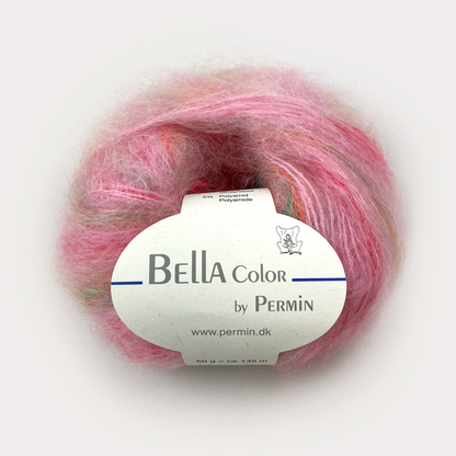 By Permin Bella Color – mohairblanding med mykt fargespill - 50 g = 145 m