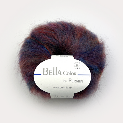 By Permin Bella Color – mohairblanding med mykt fargespill - 50 g = 145 m